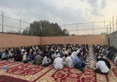 الجالية الهندية بالقويعية تنظم إفطاراً رمضانياً حضره أكثر من 400 شخص