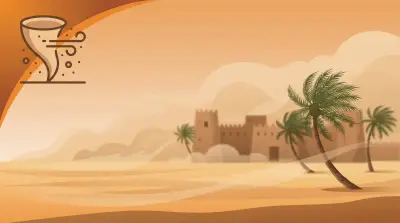 رياح نشطة وأتربة مثارة تضرب سكاكا ومحافظات الجوف بسرعة تصل إلى 49 كم/ساعة