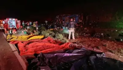 مأساة ساو باولو: انقلاب حافلة يودي بحياة 6 عمال ويصيب 46 آخرين في حادث مروع