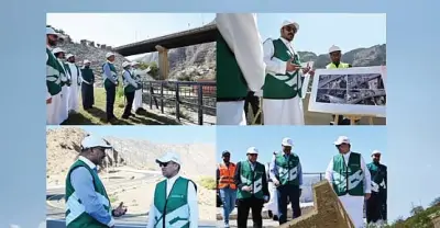وفد بحريني رفيع يزور هيئة الطرق السعودية لتبادل الخبرات في حملة 