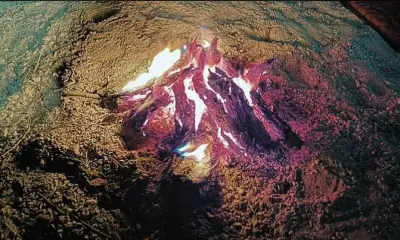 القوات الخاصة للأمن البيئي تضبط مخالفاً في محمية طويق الطبيعية لإشعال النار في مناطق غير مخصصة