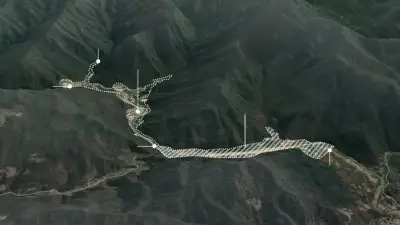 توسع نووي صيني سري: صور الأقمار الصناعية تكشف عن تحصينات وأنابيب جديدة في وديان سيتشوان