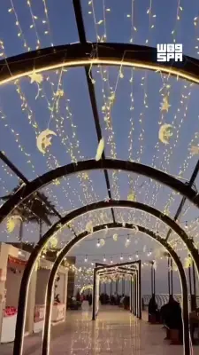 حي البلد التاريخي في جدة يضيء بشهر رمضان المبارك بأجواء روحانية وسياحية