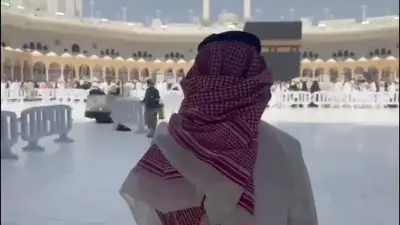 رئيس ريد سي جلوبال جون باغانو يشارك فيديو من المسجد الحرام