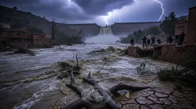 بن يونس ماجن يتحدث عن هطول الأمطار الغزير: تحذيرات من فيضانات مفاجئة في المغرب