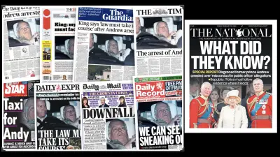 الأمير أندرو في قبضة العدالة: الصحافة البريطانية توثق سقوطاً مروعاً يهز العرش