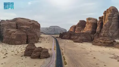 مسارات الدراجات في العلا تجذب عشاق الرياضة خلال شهر رمضان المبارك