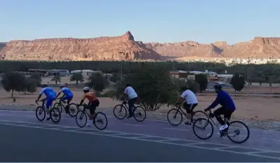 إقبال متزايد على مسارات الدراجات الهوائية في العُلا خلال شهر رمضان لتعزيز النشاط البدني