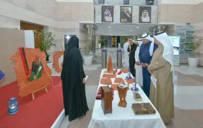 الفنانة غزيّل الدوسري تطلق مشروعاً فنياً مبتكراً في يوم التأسيس بالخرج