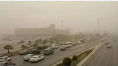 توقعات الأرصاد: رياح نشطة وأتربة على مناطق واسعة وأمطار متفرقة في الجنوب والشمال