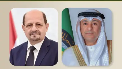 الأمين العام لمجلس التعاون يتلقى اتصالاً من رئيس الوزراء اليمني لبحث التعاون والأمن