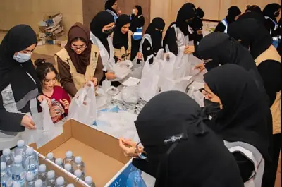 جامعة أم القرى تطلق مبادرة 'كالغيث' التطوعية لتوزيع وجبات الإفطار في رمضان بمكة المكرمة