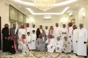 احتفال حميد والحويتي بعقد قران عبدالعزيز في جدة بحضور الأهل والأصدقاء
