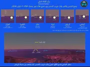 مركز الفلك الدولي يحذر من توجيه التلسكوبات نحو موقع الهلال الثلاثاء