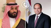 السيسي يتصل بولي العهد السعودي للتأكيد على تضامن مصر مع المملكة بعد الاعتداء الإيراني