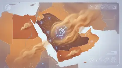 ارتفاع العواصف الرملية يسجل 196 حالة نشاط غباري في يوم واحد بالسعودية