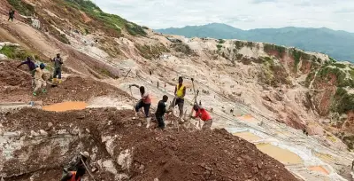 مأساة إنسانية في الكونجو الديمقراطية: أكثر من 200 قتيل في انهيار منجم كولتان