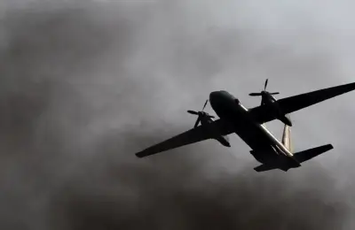 تحطم طائرة نقل عسكرية روسية من طراز أن-26 فوق القرم ومصرع 29 شخصاً