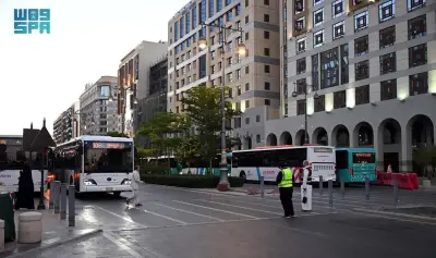 36 مليون مستفيد من خدمة النقل الترددي إلى المسجد النبوي خلال شهر رمضان المبارك