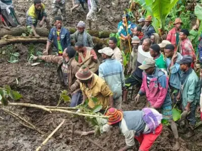 فيضانات إثيوبيا تودي بحياة 64 شخصاً وتخلف عشرات المفقودين في كارثة طبيعية