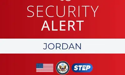 السفارة الأمريكية في الأردن تعلن إخلاء موظفيها مؤقتًا بسبب تهديد أمني
