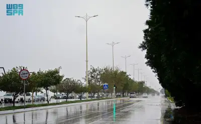 أمطار غزيرة تضرب الدمام والظهران وعدة محافظات بالمنطقة الشرقية