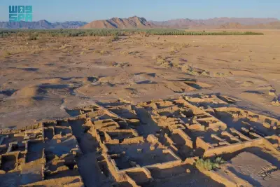 حفريات قُره تكشف عن بقايا مركز تجاري إسلامي مبكر رئيسي في العلا