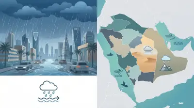 أمطار غزيرة وسيول متوقعة على الشرقية ومناطق عدة في المملكة اليوم