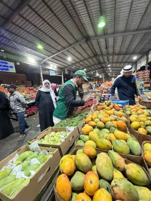 مأمورو ضبط يواصلون الرقابة على أسواق عسير خلال أسبوع