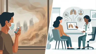 مع العواصف الترابية: تحذيرات ونصائح طبية لمرضى الربو وحساسية الصدر