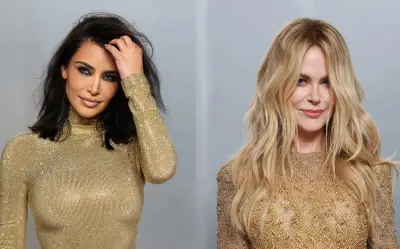 خبراء الموضة: اللون الذهبي يهيمن على موضة الربيع بتأثير كيم كارداشيان ونيكول كيدمان