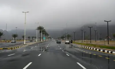 أمطار غزيرة ورياح شديدة تضرب منطقة حائل وتستمر حتى المساء