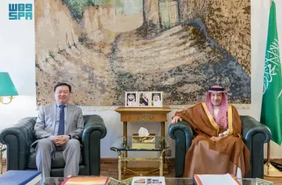 نائب وزير الخارجية يستقبل سفير الصين في الرياض لبحث العلاقات الثنائية والتطورات الإقليمية