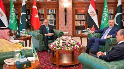 وزراء خارجية الرباعية يبحثون وقف الحرب في اجتماع إسلام آباد وسط تحذيرات قاليباف من غزو بري