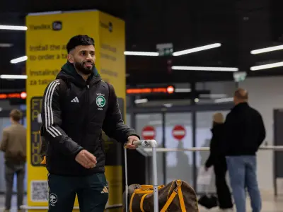 إصابة الكاحل تبعد سلطان مندش عن تدريبات الأخضر في بلغراد