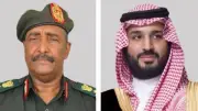 السودان يؤكد تضامنه الكامل مع المملكة في اتصال هاتفي بين البرهان وولي العهد السعودي