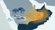استمرار الأمطار الرعدية والضباب على مرتفعات جنوب وغرب المملكة ورياح مثيرة للأتربة