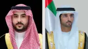 وزيرا الدفاع السعودي والإماراتي يؤكدان في اتصال هاتفي حق بلديهما في اتخاذ كافة التدابير لحماية مقدراتهما