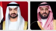 ولي العهد السعودي ورئيس الإمارات يتفقان على مواجهة التهديدات الإيرانية في اتصال هاتفي