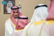 الأمير راكان بن سلمان يستقبل المهنيين بعيد الفطر في محافظة الدرعية
