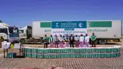 مركز الملك سلمان للإغاثة يطلق المرحلة الثانية من مشروع الغذاء بشبوة تحت إشراف التحالف