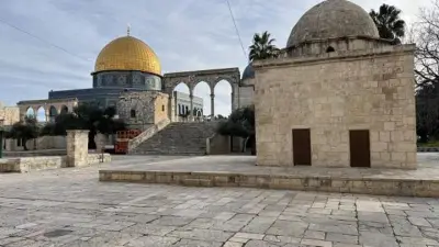 استمرار إغلاق المسجد الأقصى لليوم 33 مع تشديد عسكري إسرائيلي في القدس والضفة