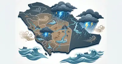 أمطار رعدية متوسطة إلى غزيرة على 9 مناطق بالمملكة اليوم