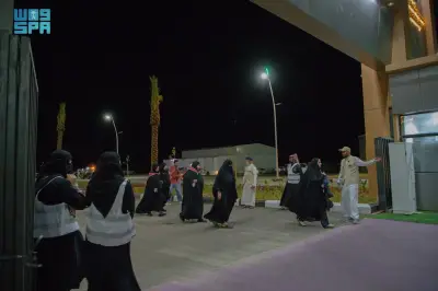 مدينة الحجاج بالجوف تستقبل ضيوف الرحمن عبر منفذي الحديثة وجديدة عرعر