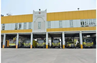 وزارة الداخلية البحرينية تعلن إخماد حريق كبير في منشأة لشركة جراء هجوم إيراني