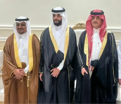 محمد العواجي يحتفل بزواج نجله صديق في الدمام بحضور إعلامي متميز