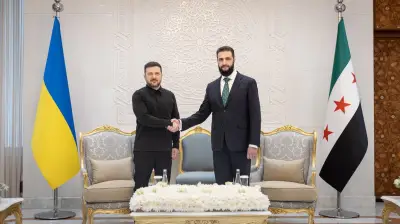 زيارة تاريخية: الرئيس الأوكراني زيلينسكي يصل دمشق لأول مرة ويجتمع بالرئيس السوري