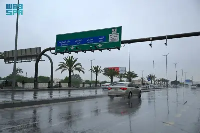 الدفاع المدني يحذر من استمرار الأمطار الرعدية حتى الجمعة ويطالب بالبقاء في أماكن آمنة