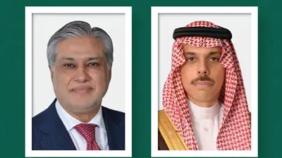 وزيرا خارجية السعودية وباكستان يؤكدان على دور الدبلوماسية في استعادة الاستقرار الإقليمي