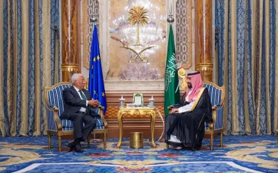 ولي العهد الأمير محمد بن سلمان يستقبل رئيس المجلس الأوروبي أنطونيو كوستا في جدة لتعزيز الشراكة الإستراتيجية